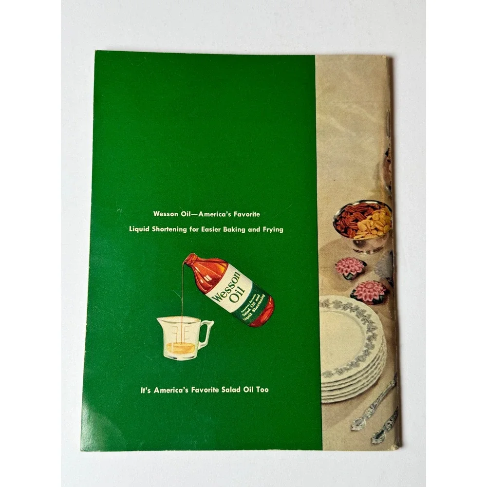 Vintage Wesson Oil Cook Book Quicker Ways to Better Eating 1950s‎ Retro Recipes